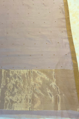 HOV HANDLOOM CHANDERI SAREE - SILK MINI ROUND RED MEENA - 109