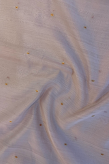 HOV HANDLOOM CHANDERI SAREE - SILK MINI ROUND RED MEENA - 109