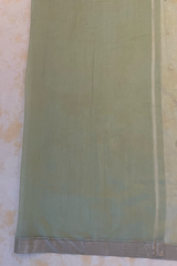 HOV HANDLOOM CHANDERI SAREE - SMALL LEAF - 101