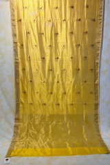 HOV HANDLOOM CHANDERI SAREE - PURE SILK - KOTA - 099