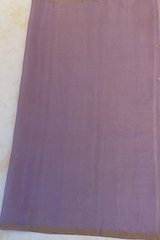 HOV HANDLOOM CHANDERI SAREE- TISSUE - ROUND BUTA - 100