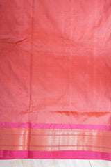 Handloom Paithani Silk Saree - Classic Pallu - Aboli