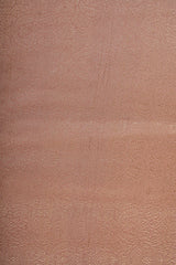 Handloom Banarasi Brocade Silk Fabric - Peach