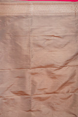 Handloom Kadhua Banarasi Katan Silk Saree - Jall - All Antique Gold