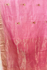 HOV Handloom Chanderi Silk Saree - Kota Floral Motif - 49-03