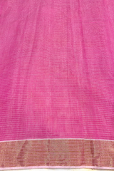 HOV Handloom Chanderi Silk Saree - Kota Floral Motif - 49-03