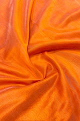 HOV Handloom Chanderi Cotton Silk Saree - Skirt Border - 016-02