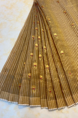 HOV HANDLOOM CHANDERI SAREE - PURE SILK - KOTA - 098