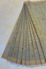 HOV HANDLOOM CHANDERI SAREE - PURE- SILK - KOTA - 098