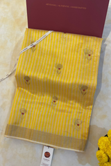 HOV HANDLOOM CHANDERI SAREE - PURE SILK - KOTA - 099