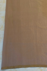 HOV HANDLOOM CHANDERI SAREE - TISSUE - ROUND BUTA - 100