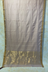 HOV HANDLOOM CHANDERI SAREE - SILK MINI ROUND RED MEENA - 109