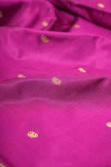 Handloom Paithani Silk Saree - Classic Pallu -  Violet