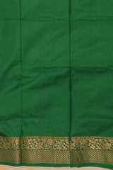 Handloom Kadhua Banarasi Katan Silk Saree - Butidar - Green