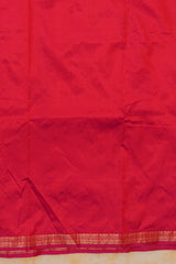 Handloom Kadhua Banarasi Katan Silk Saree - Butidar - Red
