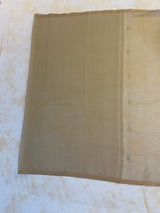 HOV HANDLOOM CHANDERI SAREE - TISSUE - ROUND BUTA - 100