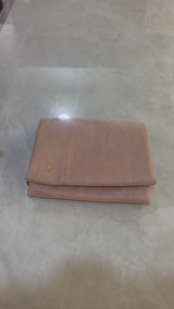 HOV HANDLOOM CHANDERI SAREE - TISSUE - ROUND BUTA - 100