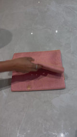 HOV Handloom Chanderi Half Tissue Saree - Round Buta -003-14, 004-05