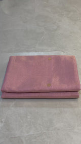 HOV HANDLOOM CHANDERI SAREE TISSUE - ROUND BUTA - 100