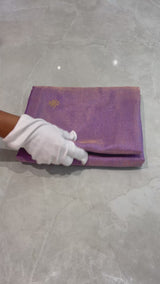 HOV Handloom Chanderi Half Tissue Saree - Round Buta - 004-03