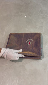 HOV Handloom Chanderi Full Tissue Saree - Plain - 009