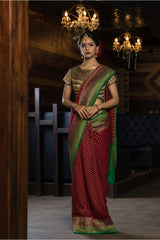 Swati Georgette Banarasi Saree - Vaarasa