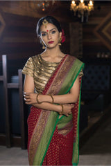 Swati Georgette Banarasi Saree - Vaarasa