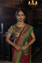 Swati Georgette Banarasi Saree - Vaarasa