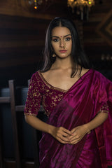 Ruhi Handloom Mashroo Saree