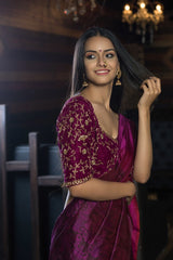 Ruhi Handloom Mashroo Saree